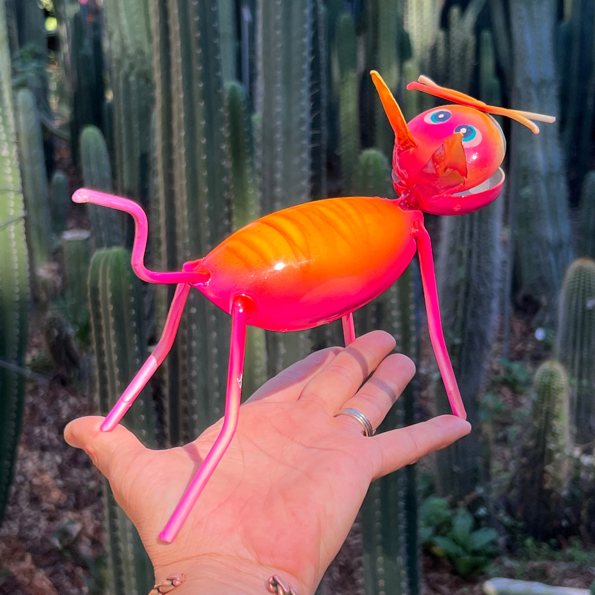 Garden Cat - metal art