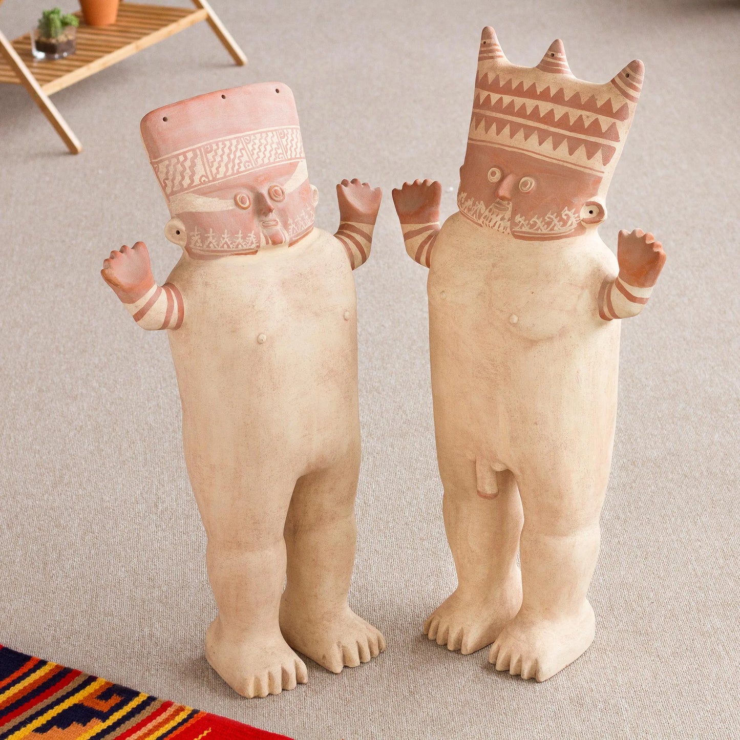 Cuchimilico Couple - large statues (set of 2)