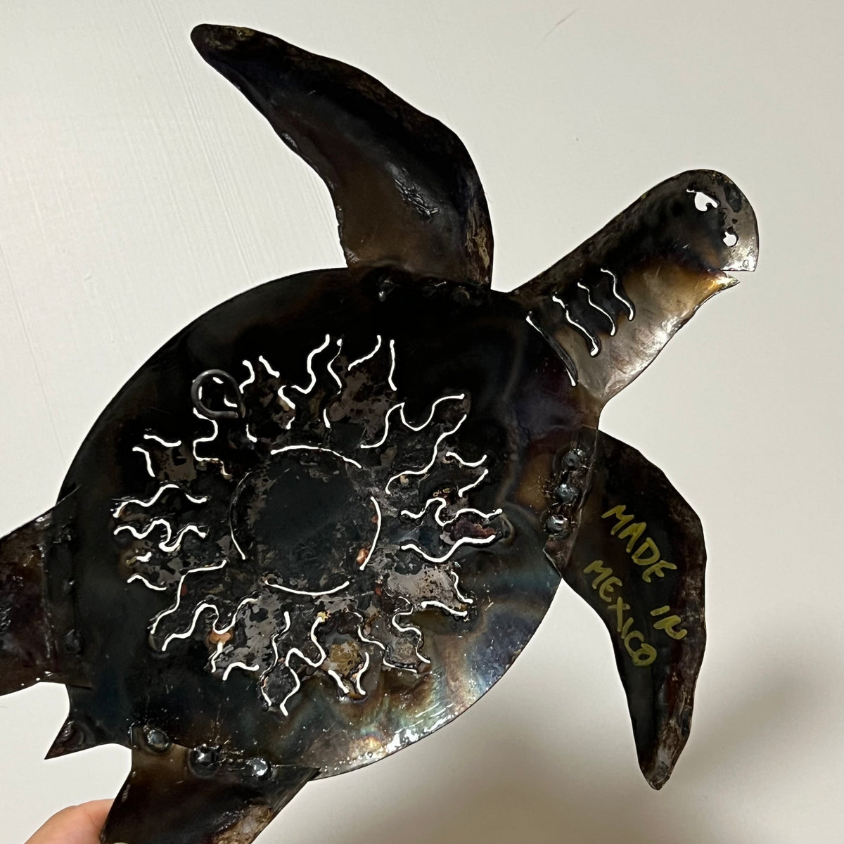 Turtles All the Way Down - metal art