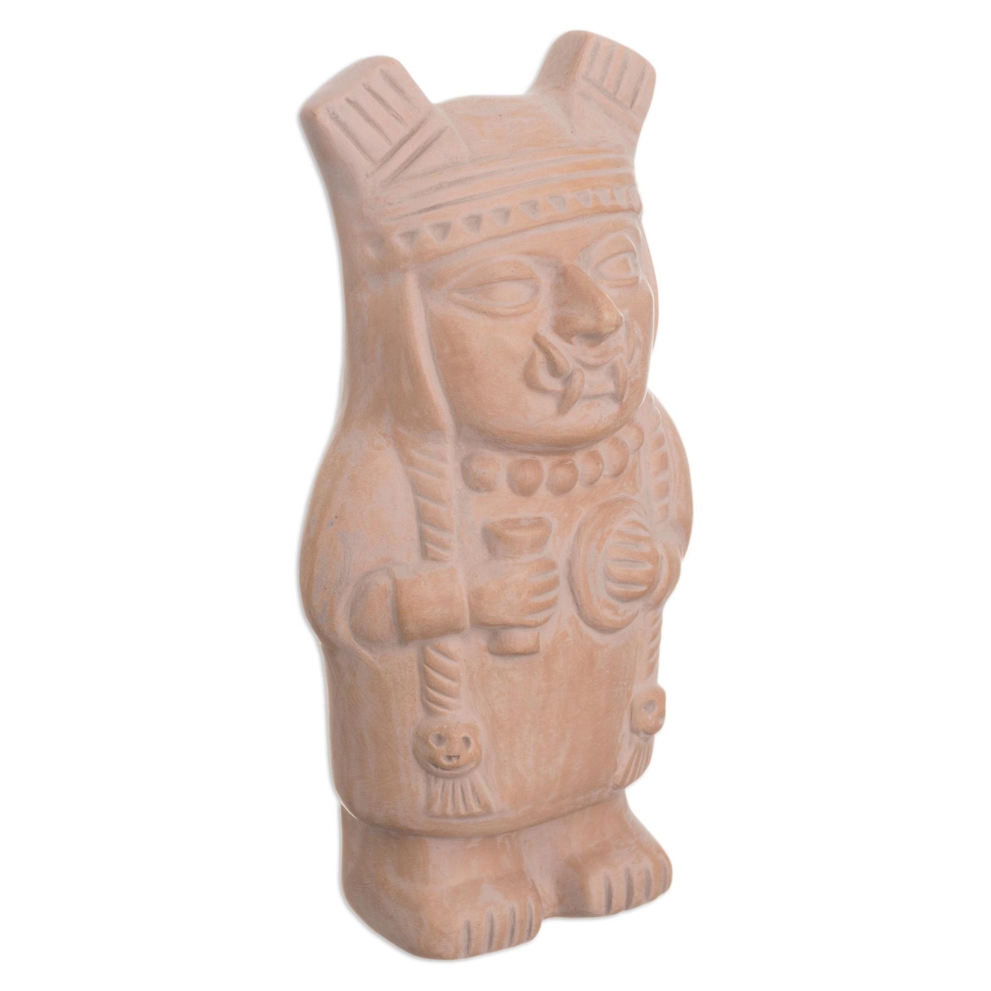 Cuchimilco Protector - archaeological ceramic sculpture