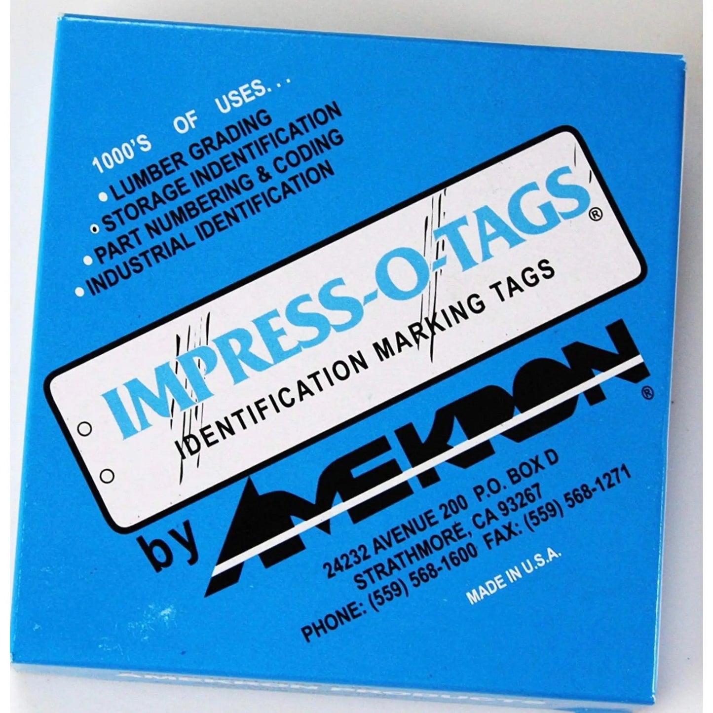 Amekron IMPRESS-O-TAGS - Metal Plant Labels - metal plant