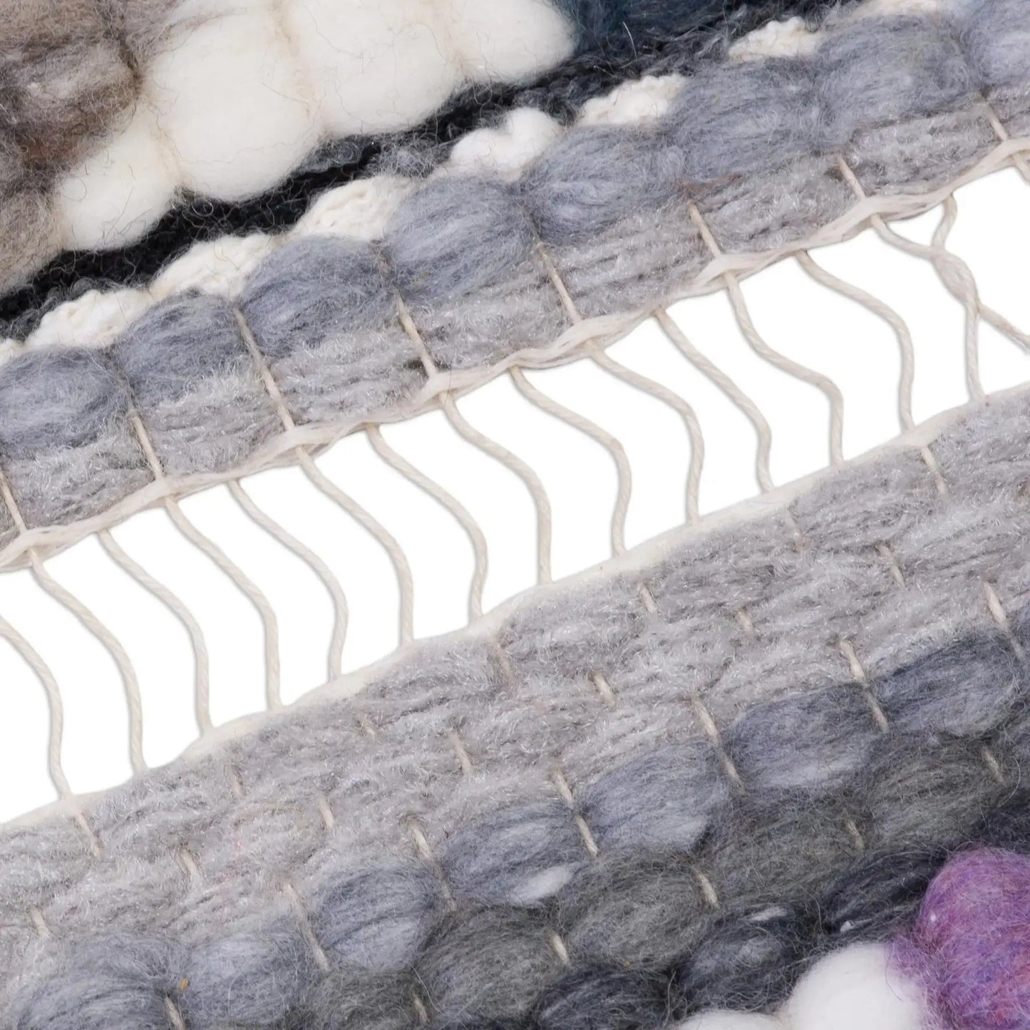 Andean Steps - handwoven wool tapestry - Art