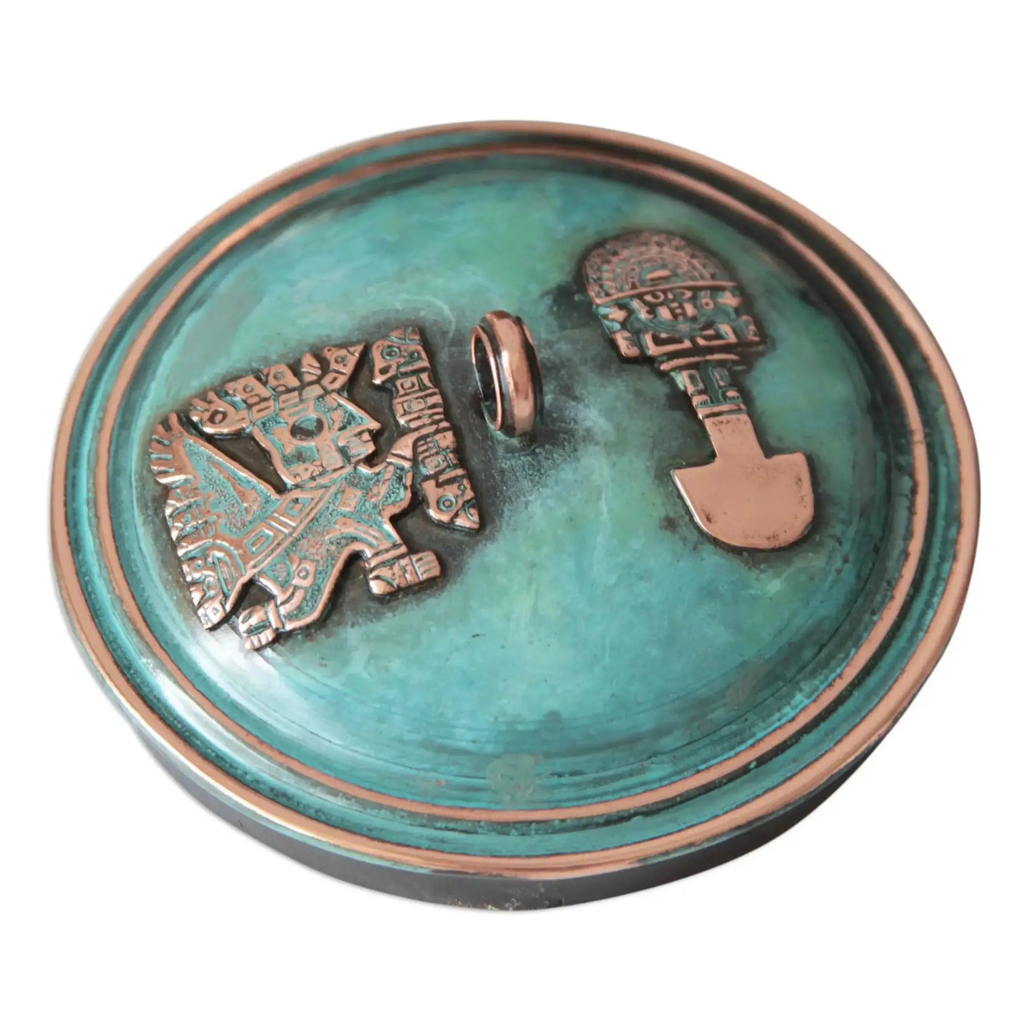 Andean Trail - copper boxes (set of 4) - Art