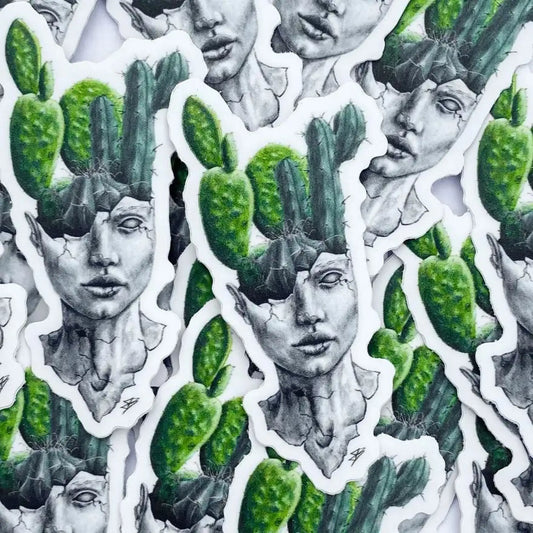 Arizona Native sticker - woman - Sticker