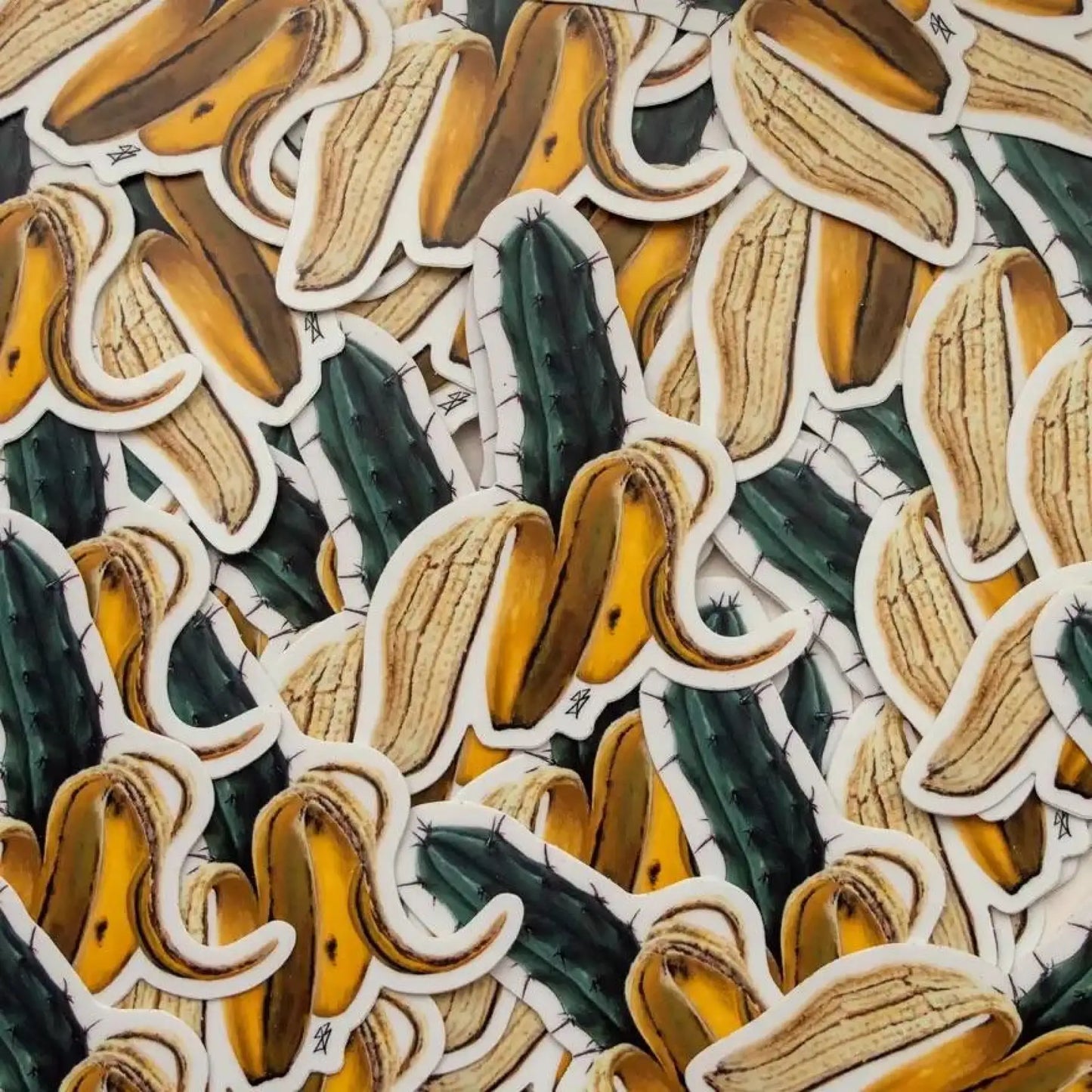 Cactus Banana sticker - Sticker