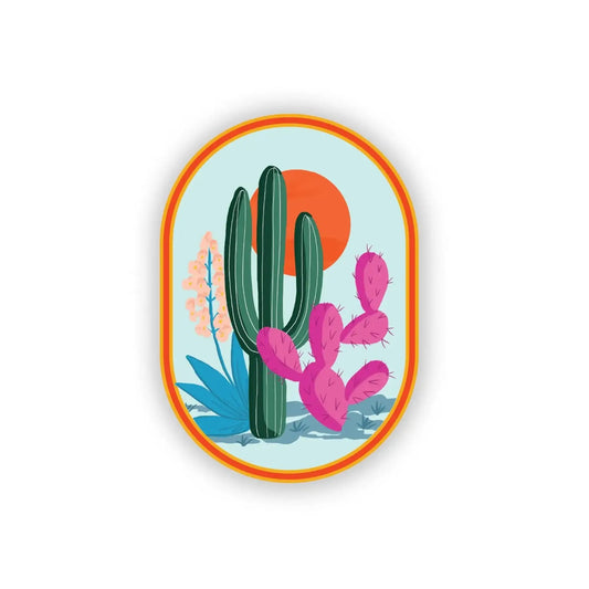 Cactus Love sticker - Sticker