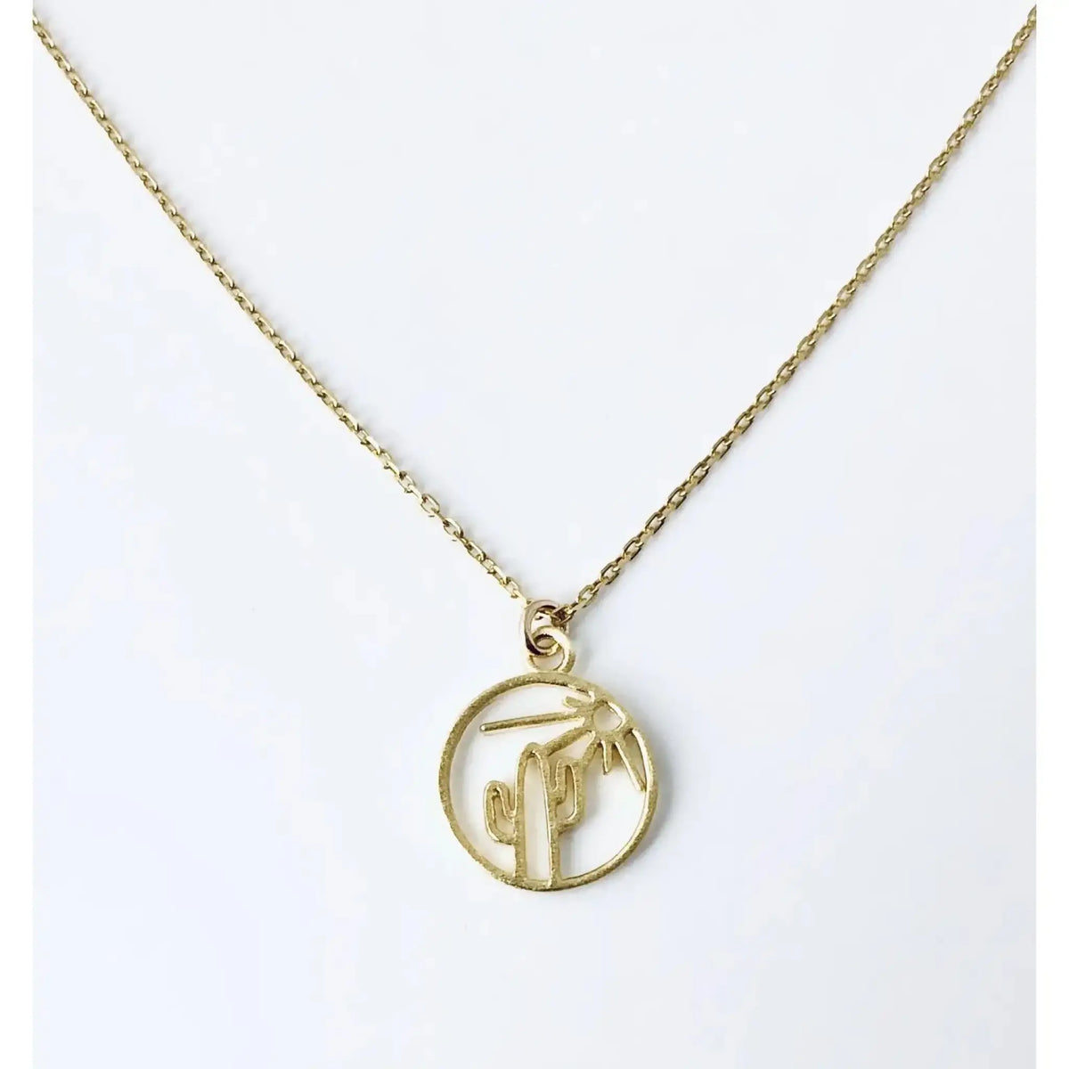 O Cactus Necklace - Jewelry