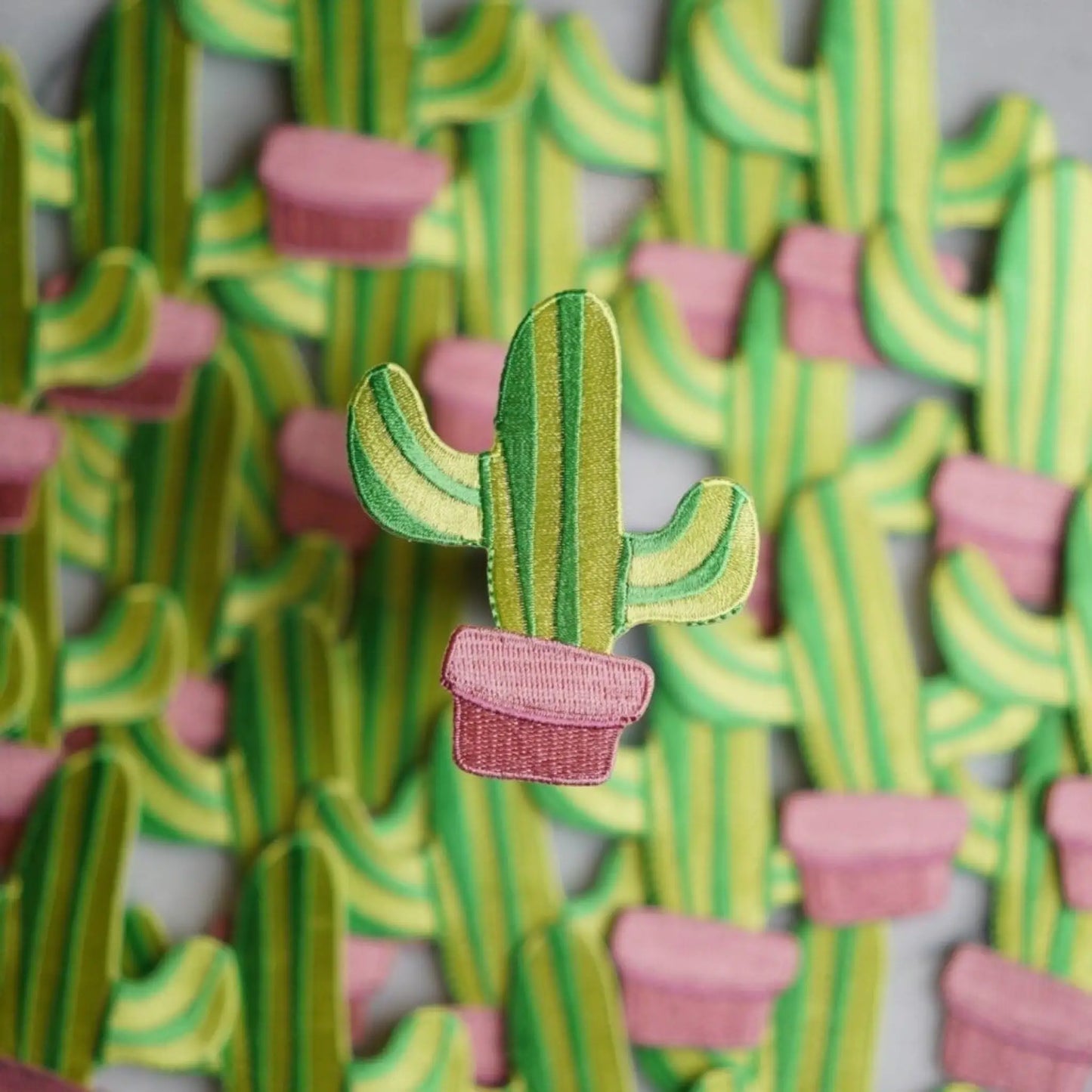Cactus embroidered patch - Patch