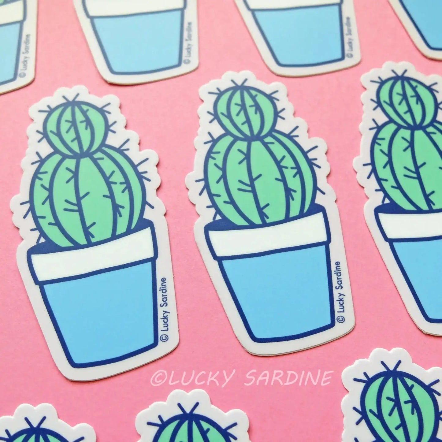 Cactus Plant sticker - Sticker
