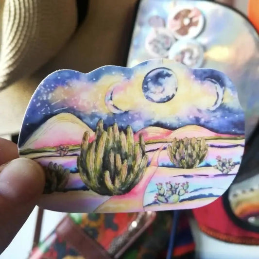 Cactus Senita sticker - Sticker