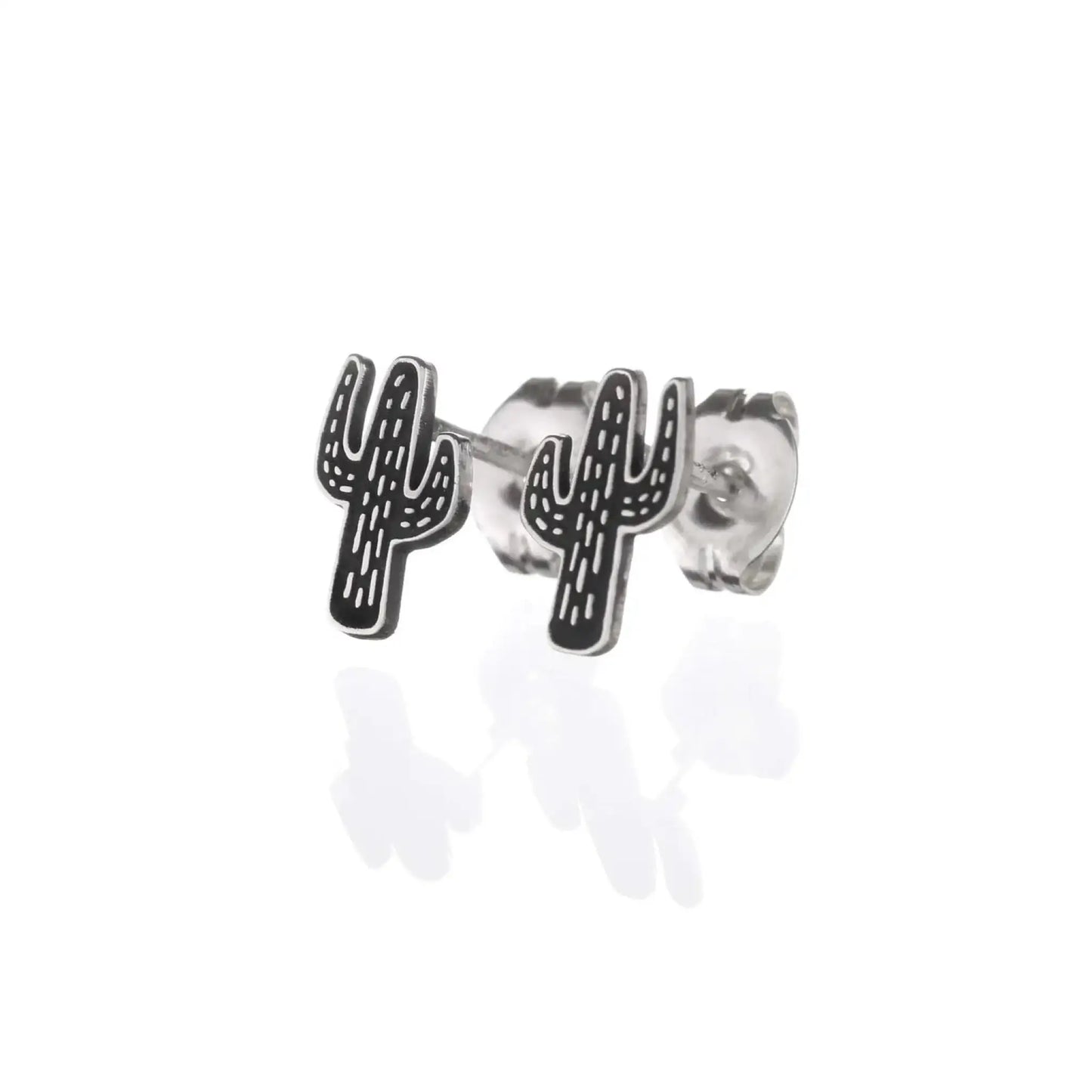 Cactus Stud Earrings - Jewelry