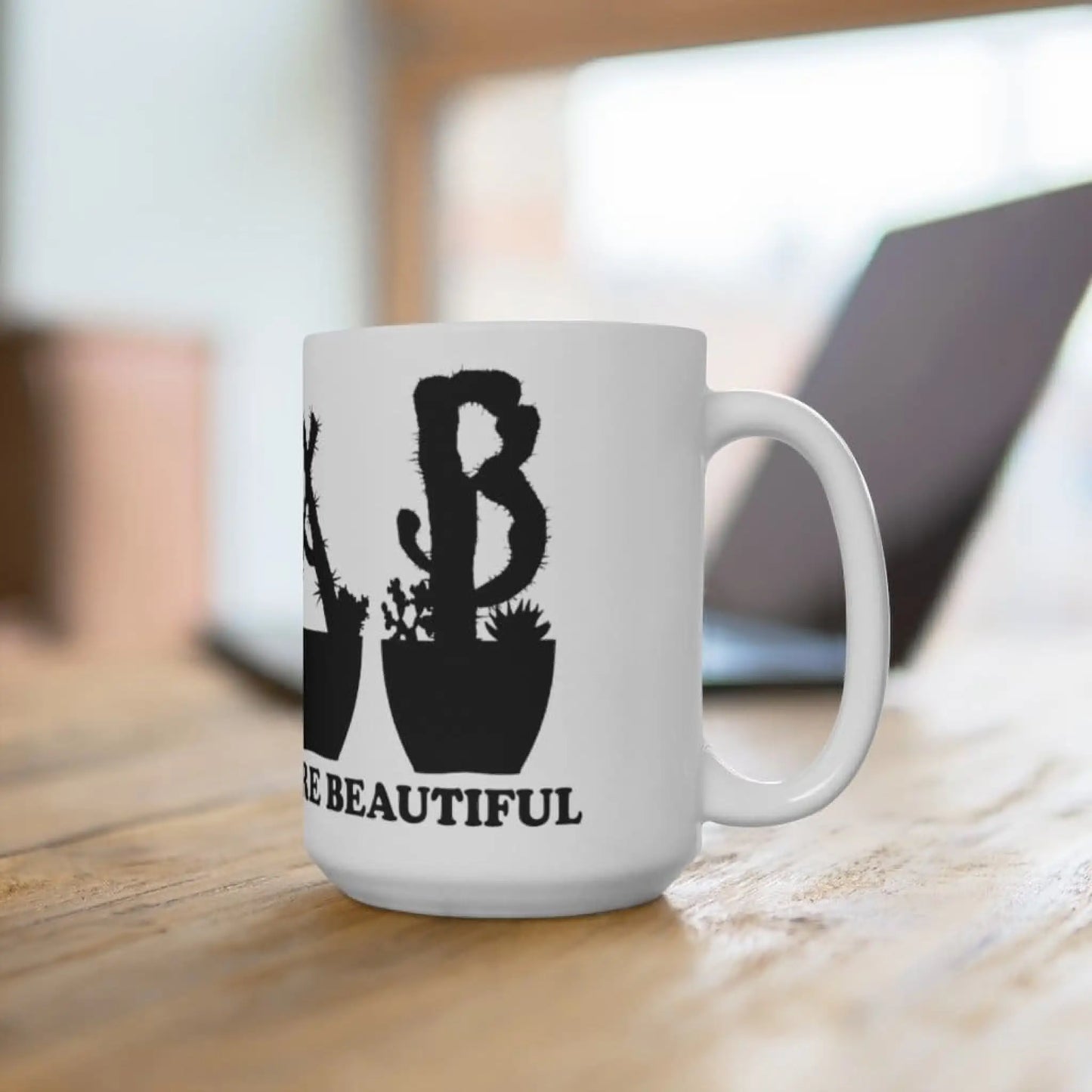 Mug - All Cactuses Are Beautiful - 15oz - acab