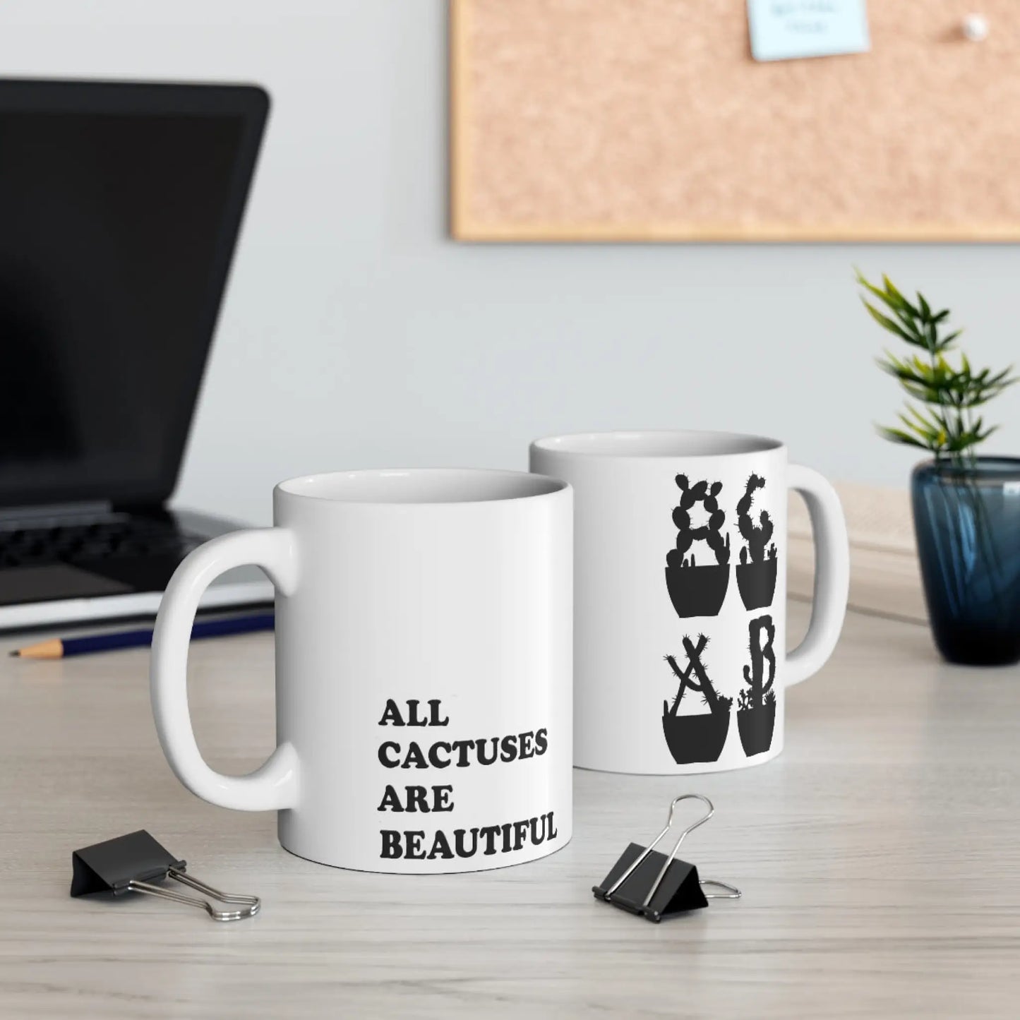 Mug - All Cactuses Are Beautiful (2) - acab