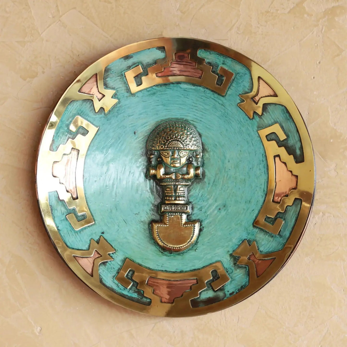 Ceremonial Tumi - copper and bronze plate - Art