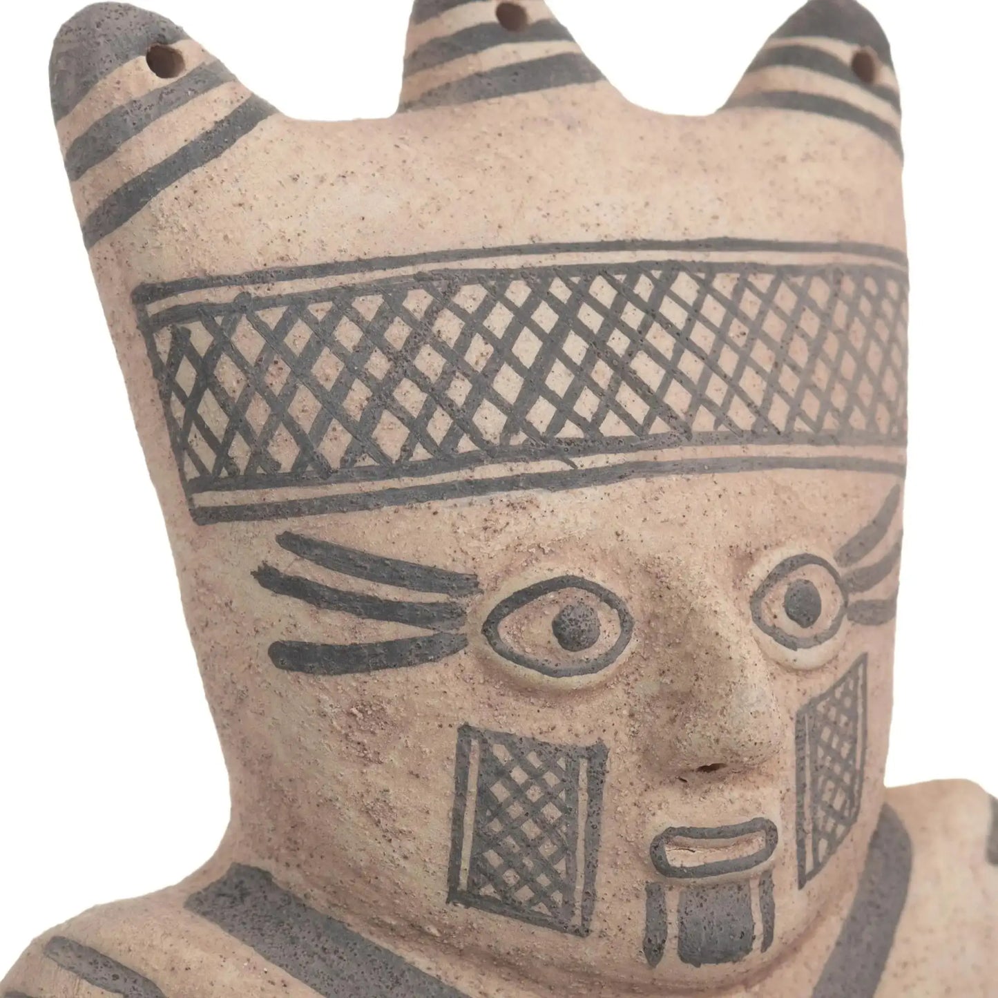 Chancay Cuchimilco Man or Woman - ceramic statuette - Art