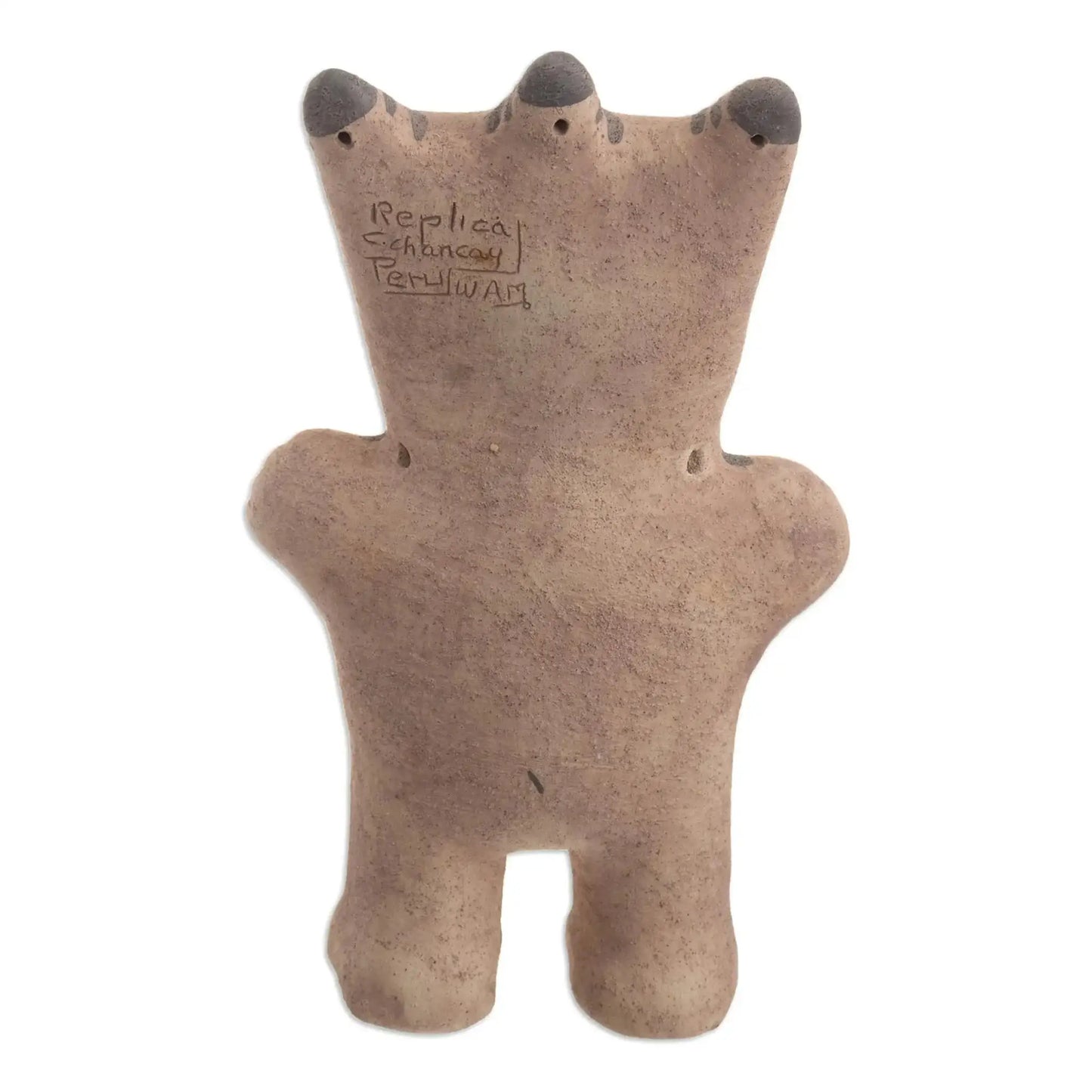 Chancay Cuchimilco Man or Woman - ceramic statuette - Art