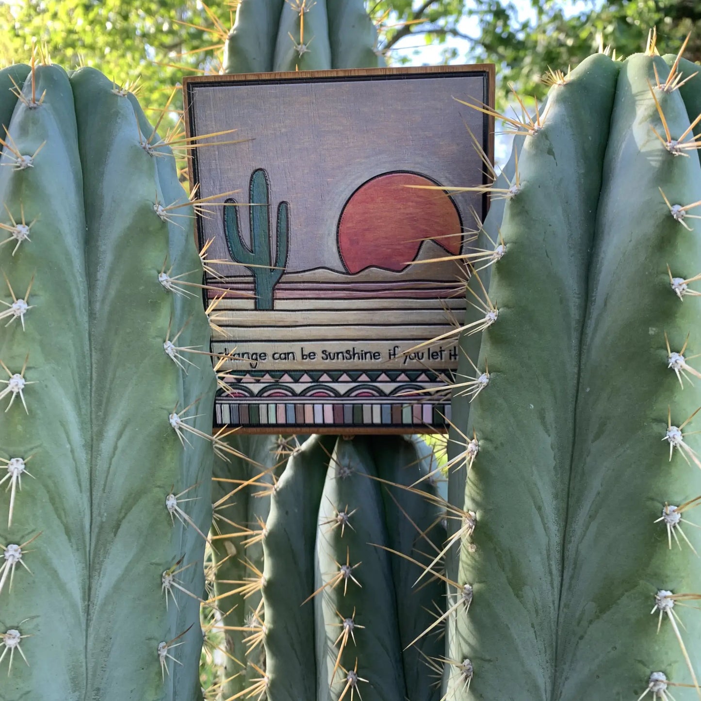 change can be sunshine if you let it in☀️ - Art