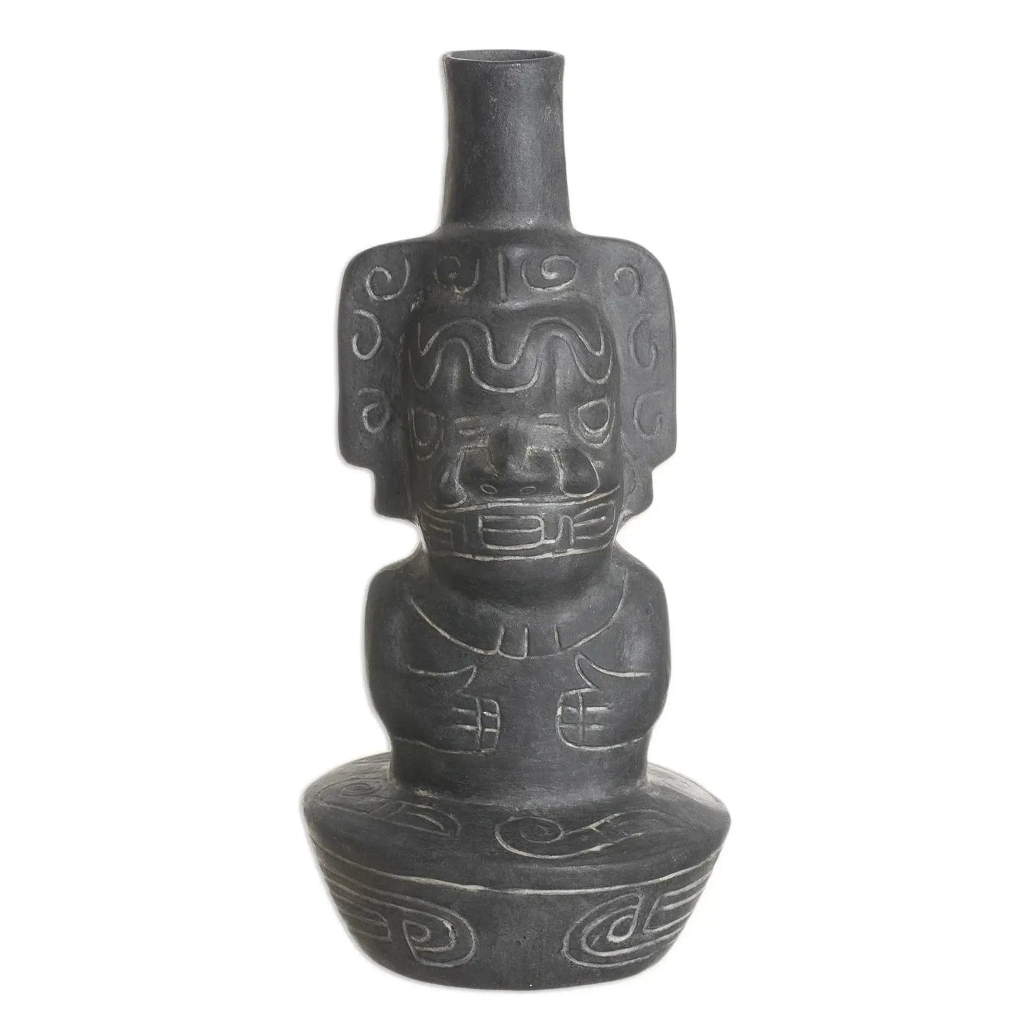 Chavin Anthropomorph - ceramic sculpture - Art