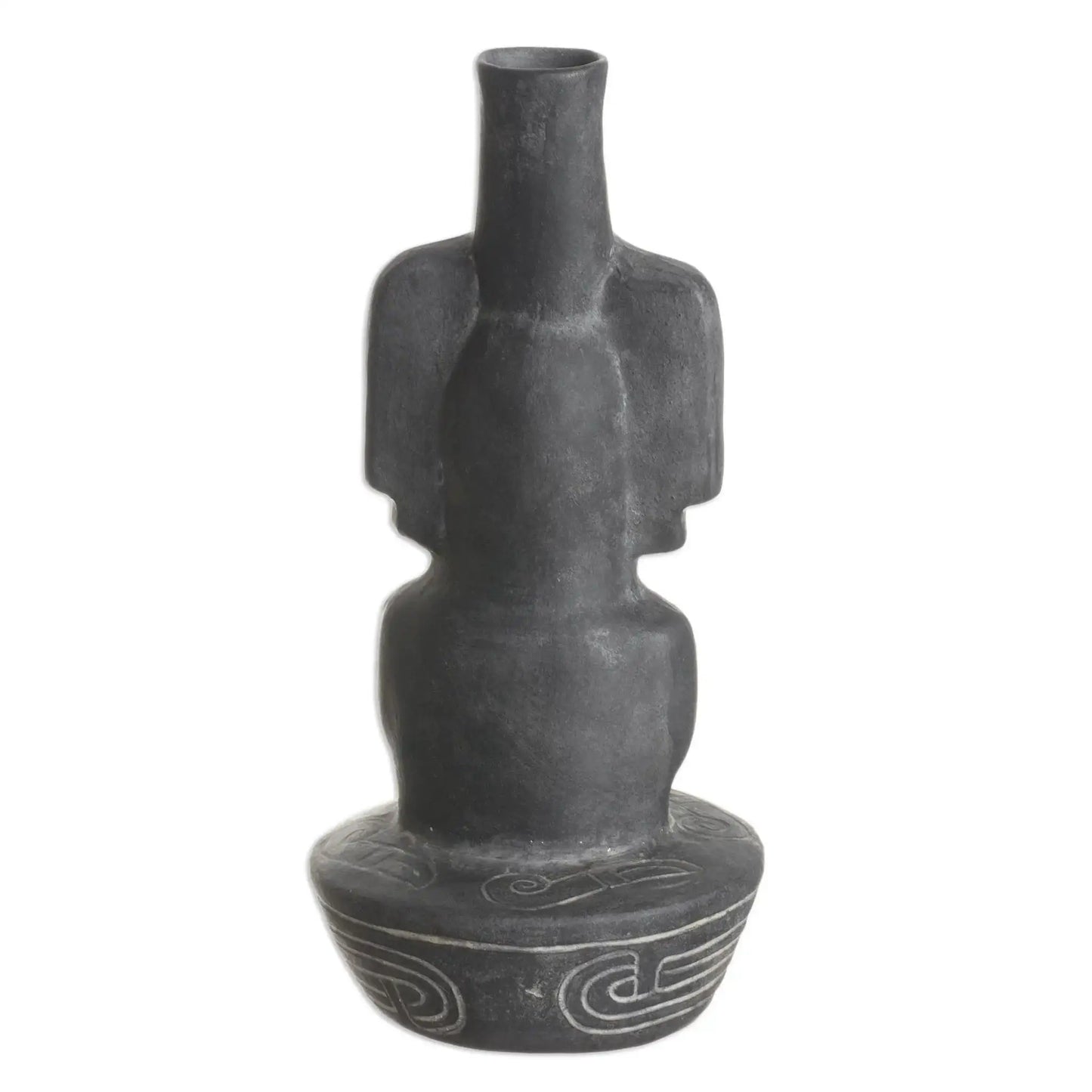 Chavin Anthropomorph - ceramic sculpture - Art