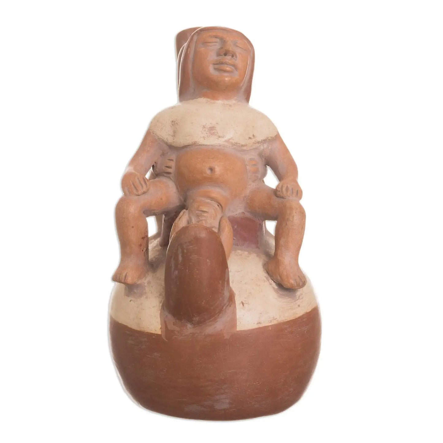 Childbirth - Moche ceramic sculpture - Art