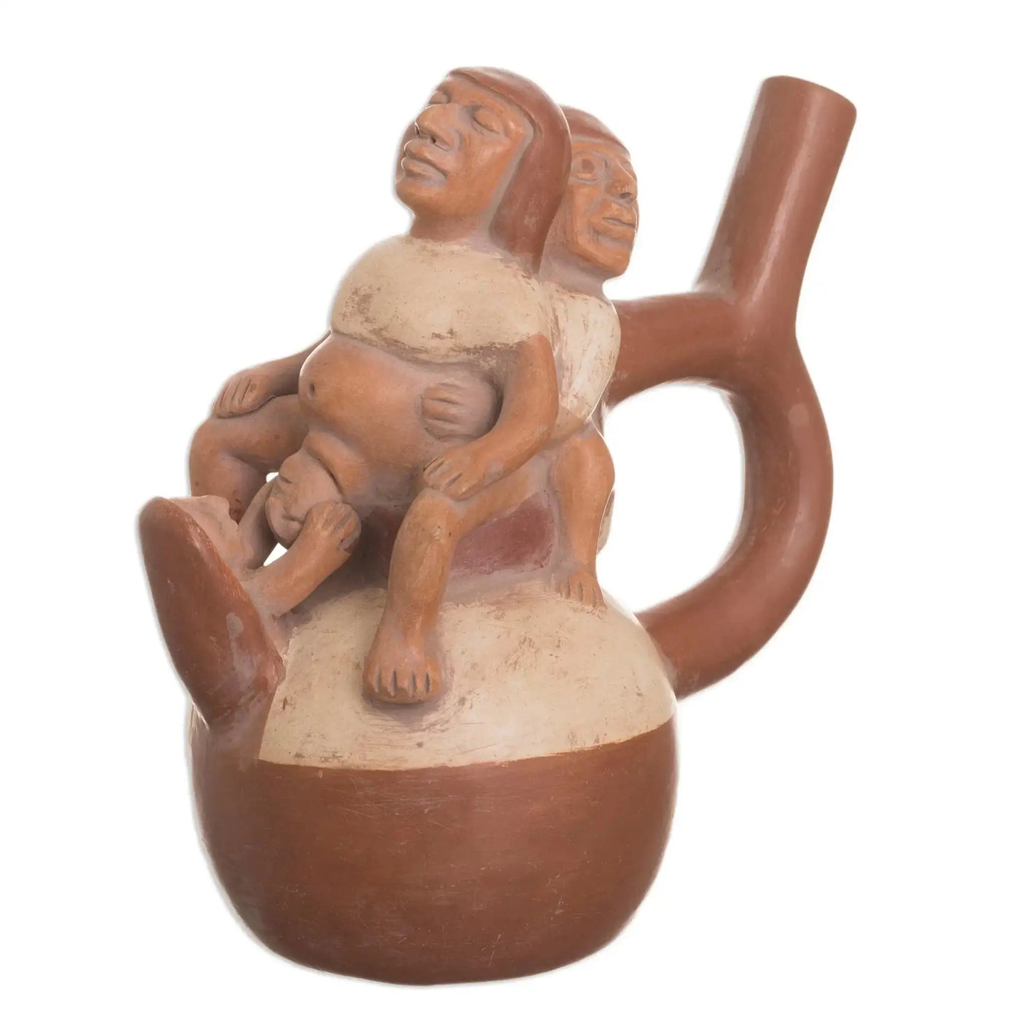 Childbirth - Moche ceramic sculpture - Art