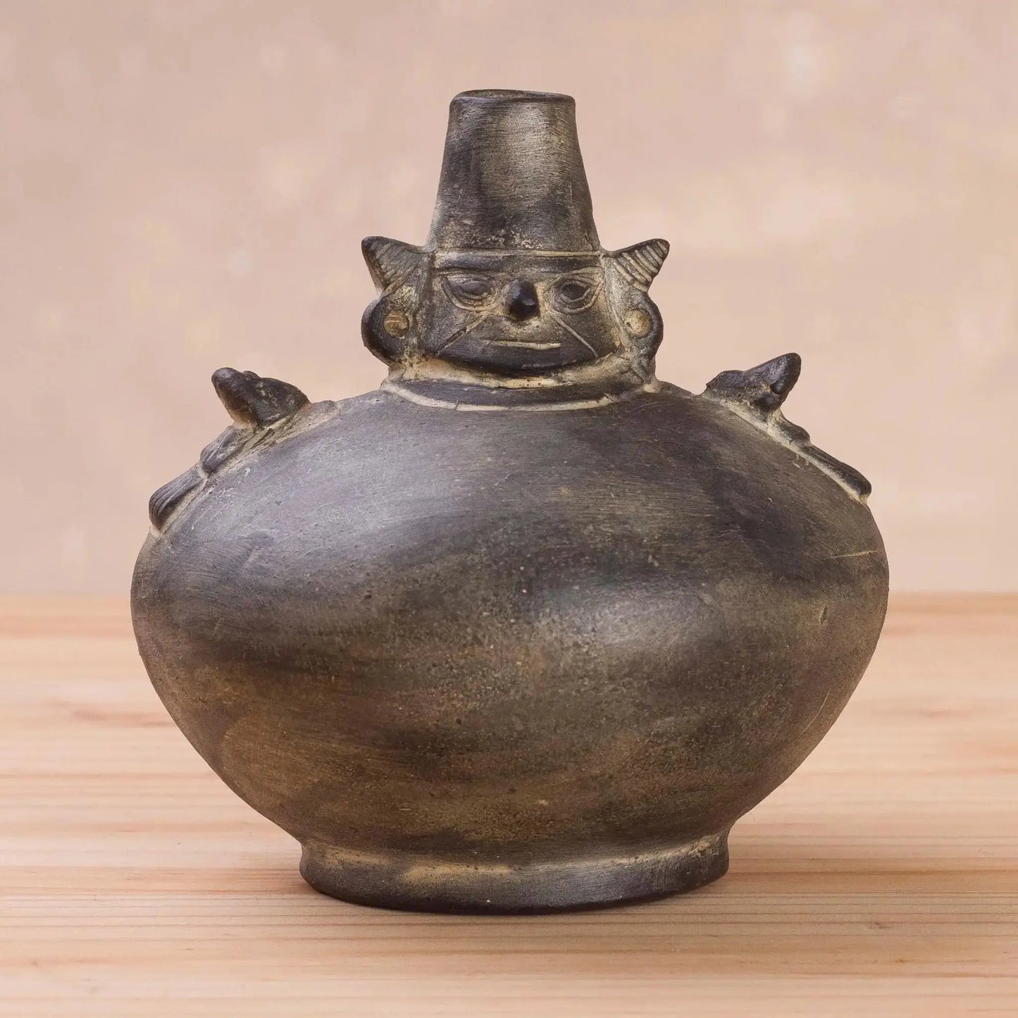Chimu King - ceramic vessel - Art