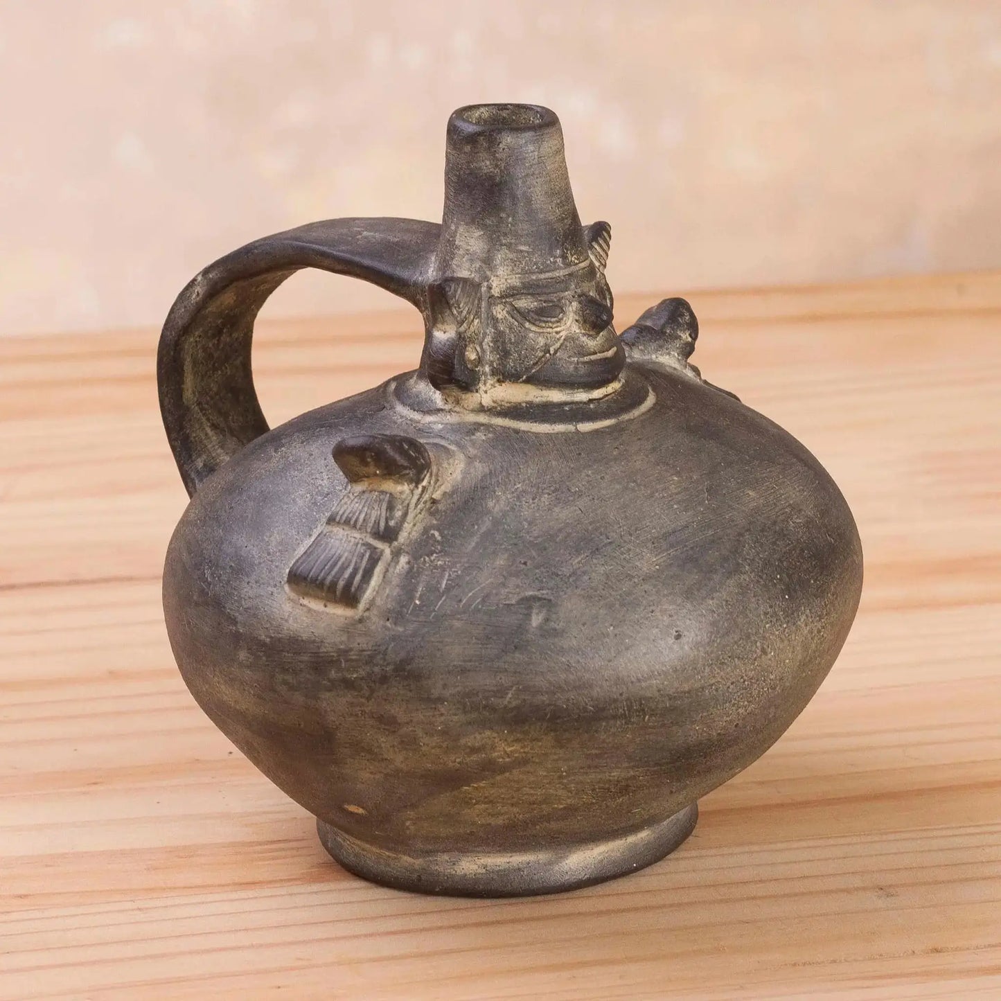 Chimu King - ceramic vessel - Art