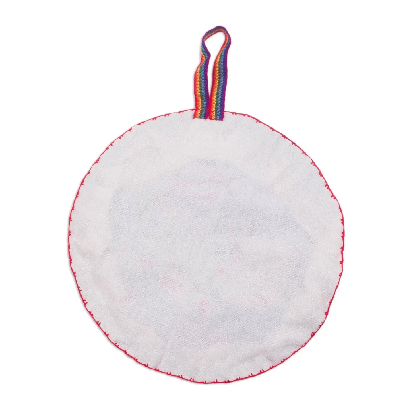 El Condor Pasa - cotton arpillera wall hanging - Flight