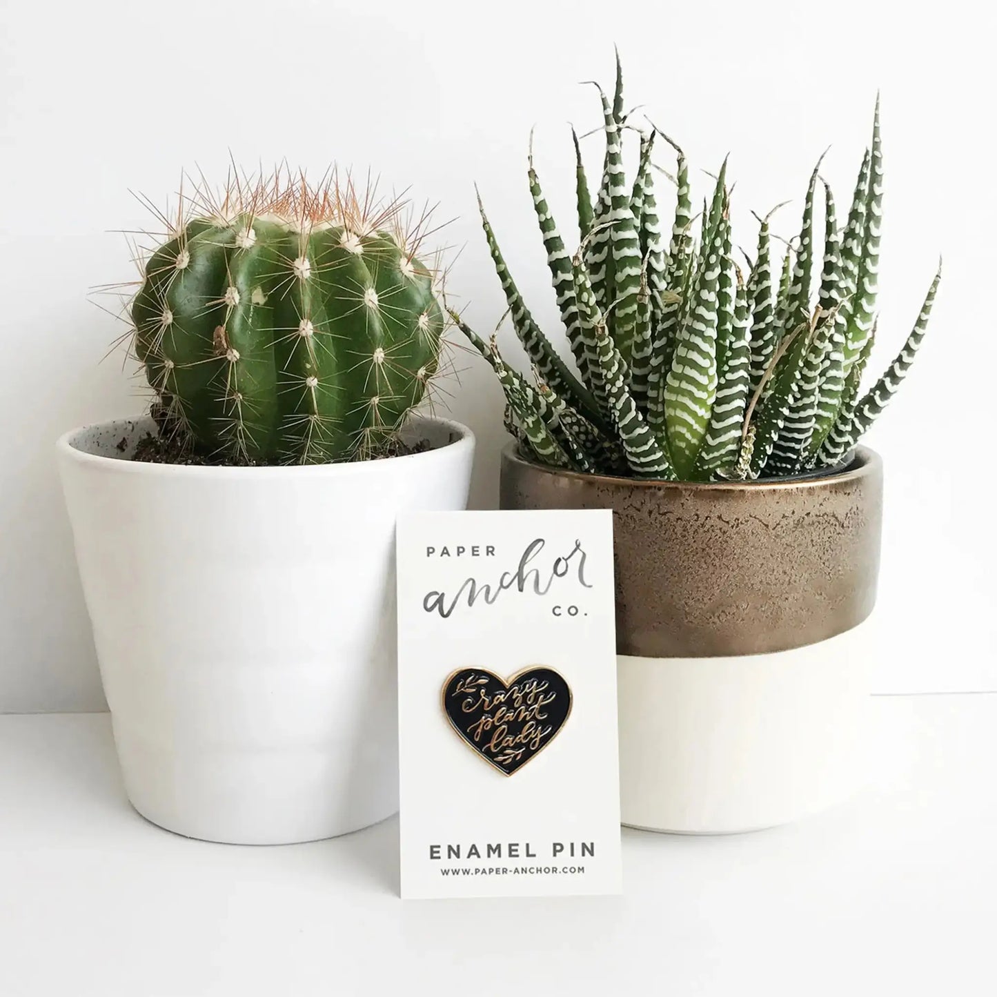 Crazy Plant Lady enamel pin - Pins