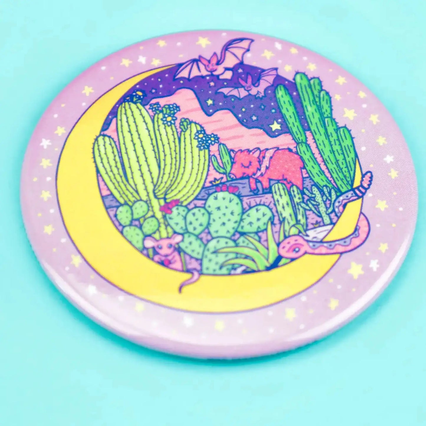 Crescent Moon Desert Wildlife fridge magnet - Magnet