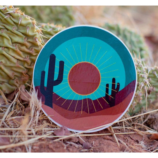 Desert Cactus sticker - Sticker