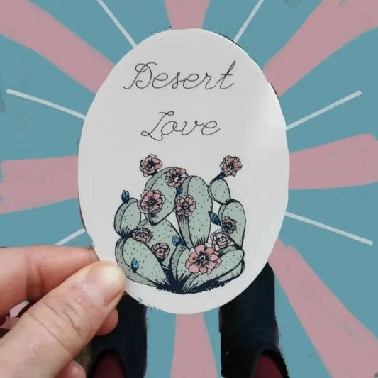 Desert Love sticker - Sticker