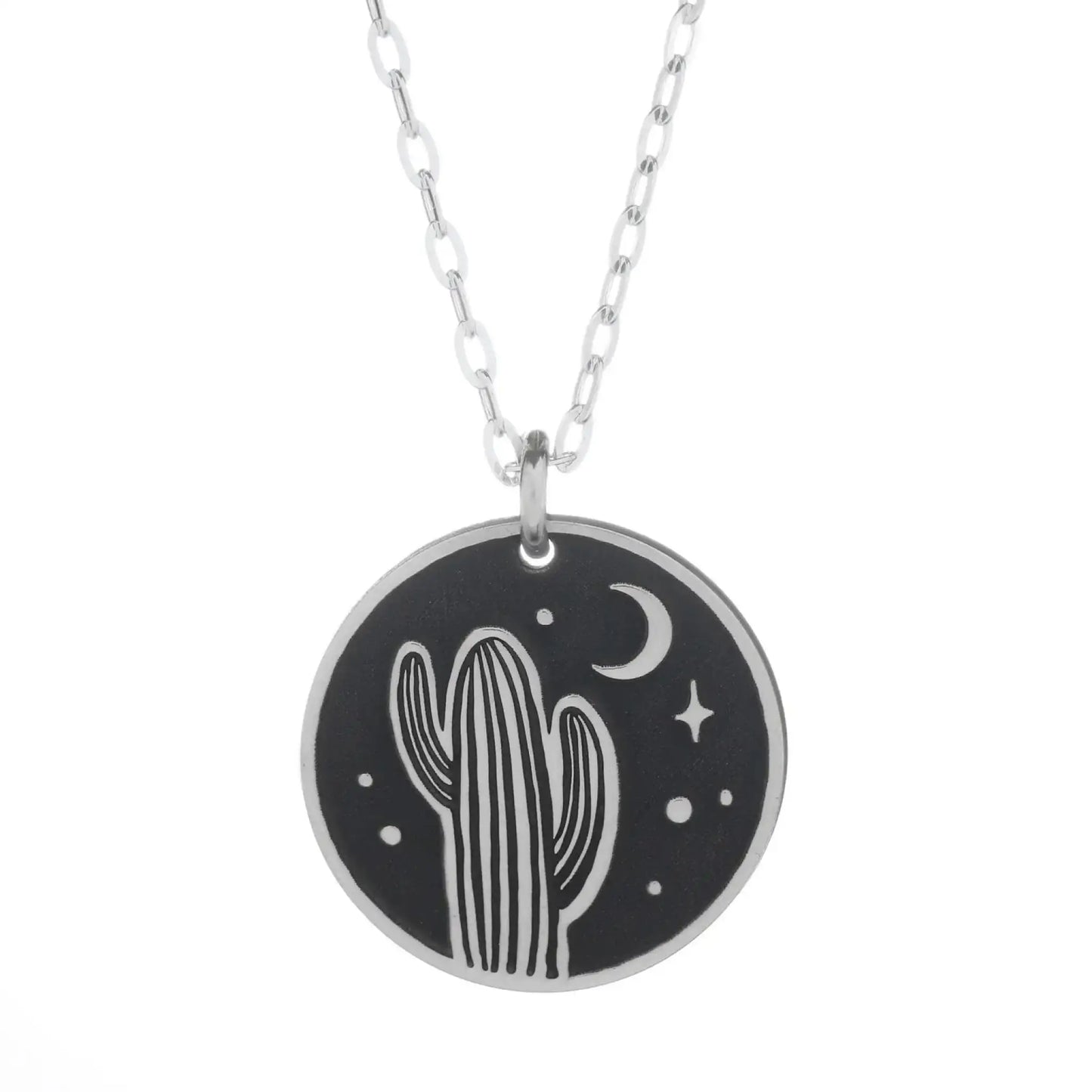Desert Night Round Necklace - Jewelry