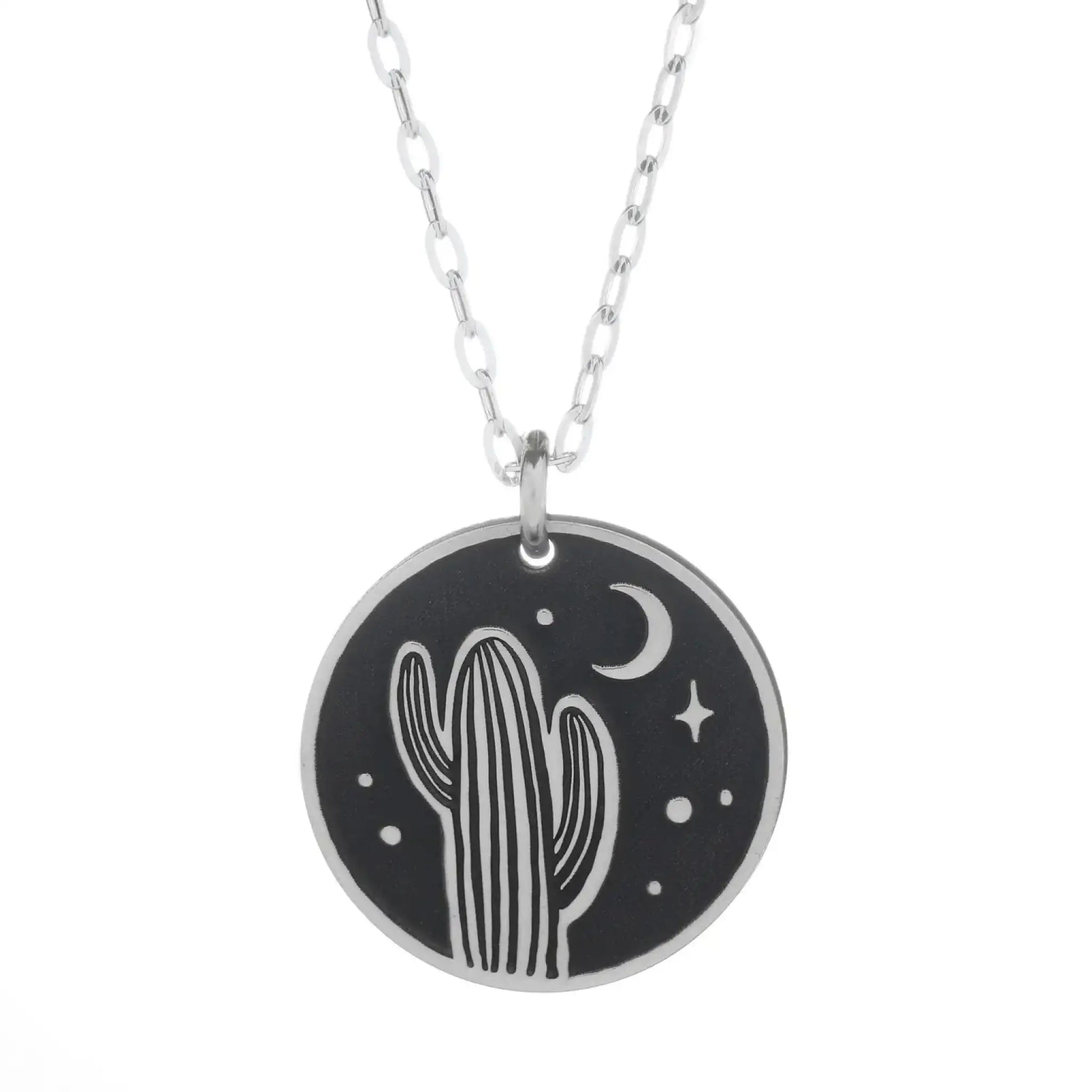Desert Night Round Necklace - Jewelry