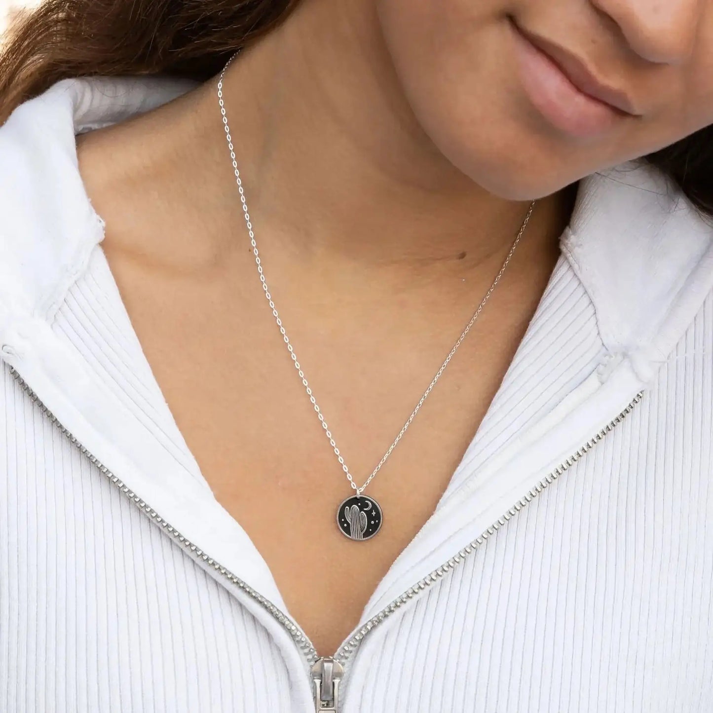 Desert Night Round Necklace - Jewelry