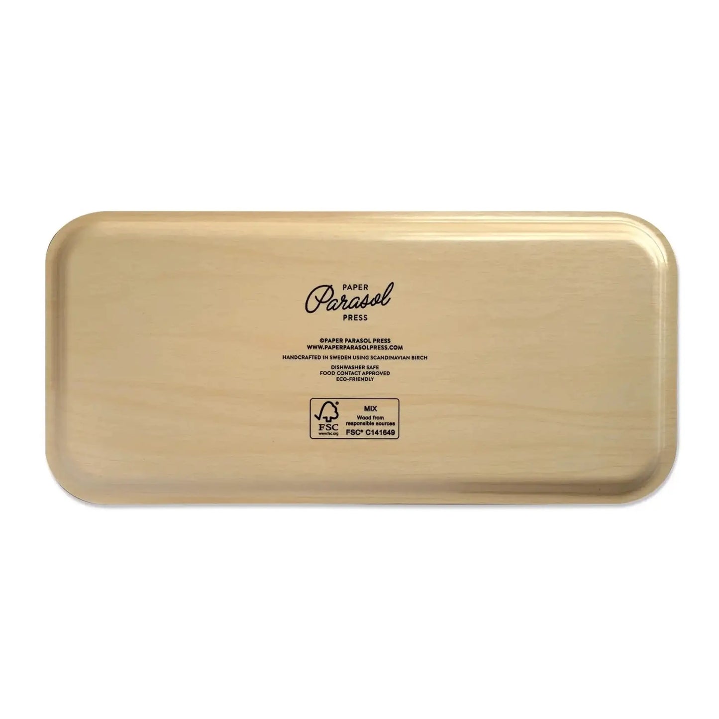 Desert Stars Swedish Birch Tray - Kitchen