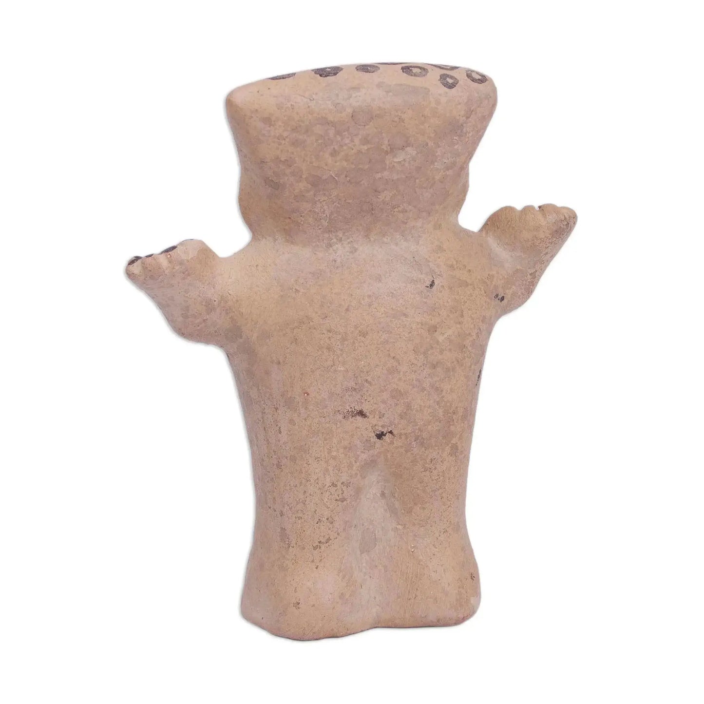 Female Cuchimilco - Archaeological Ceramic Statuette from