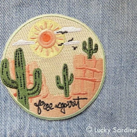 Free Spirit embroidered patch - Patch
