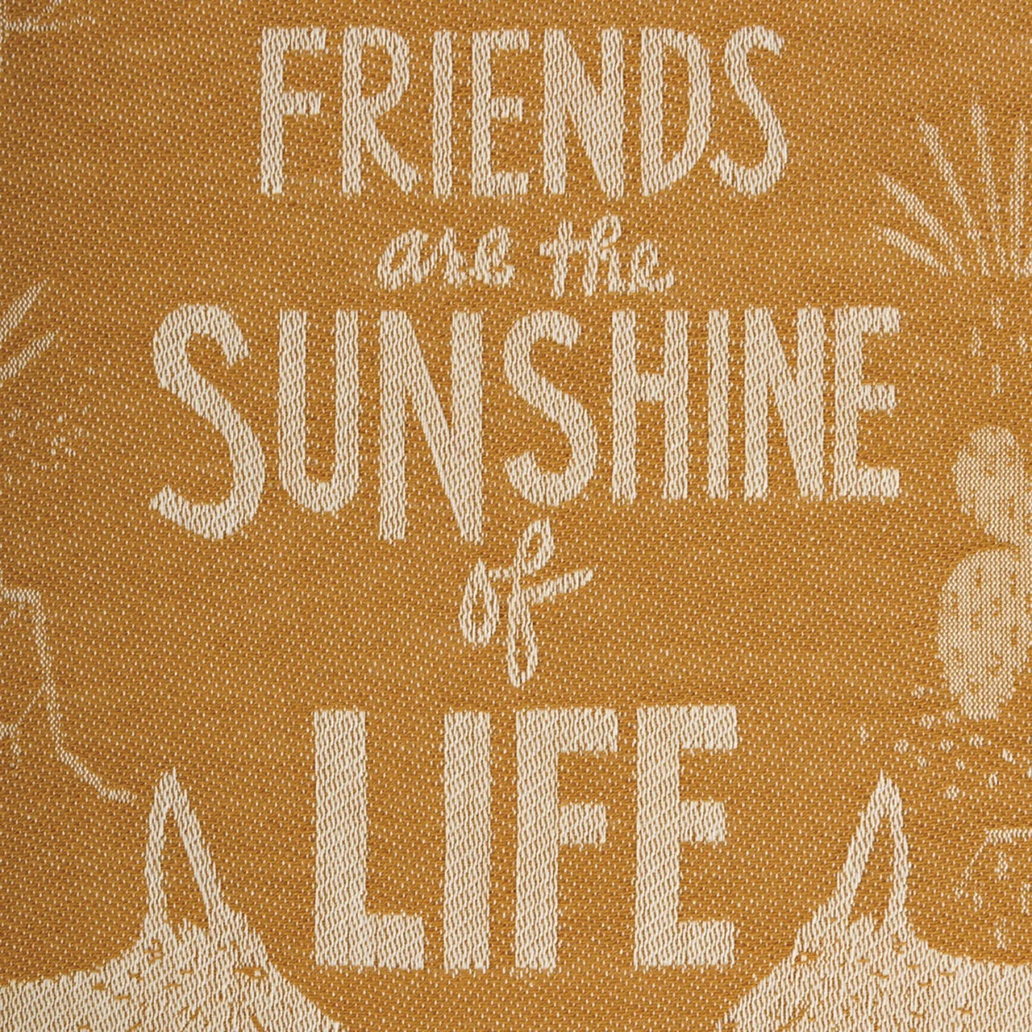 Friends Are The Sunshine Of Life dish towel - Towel