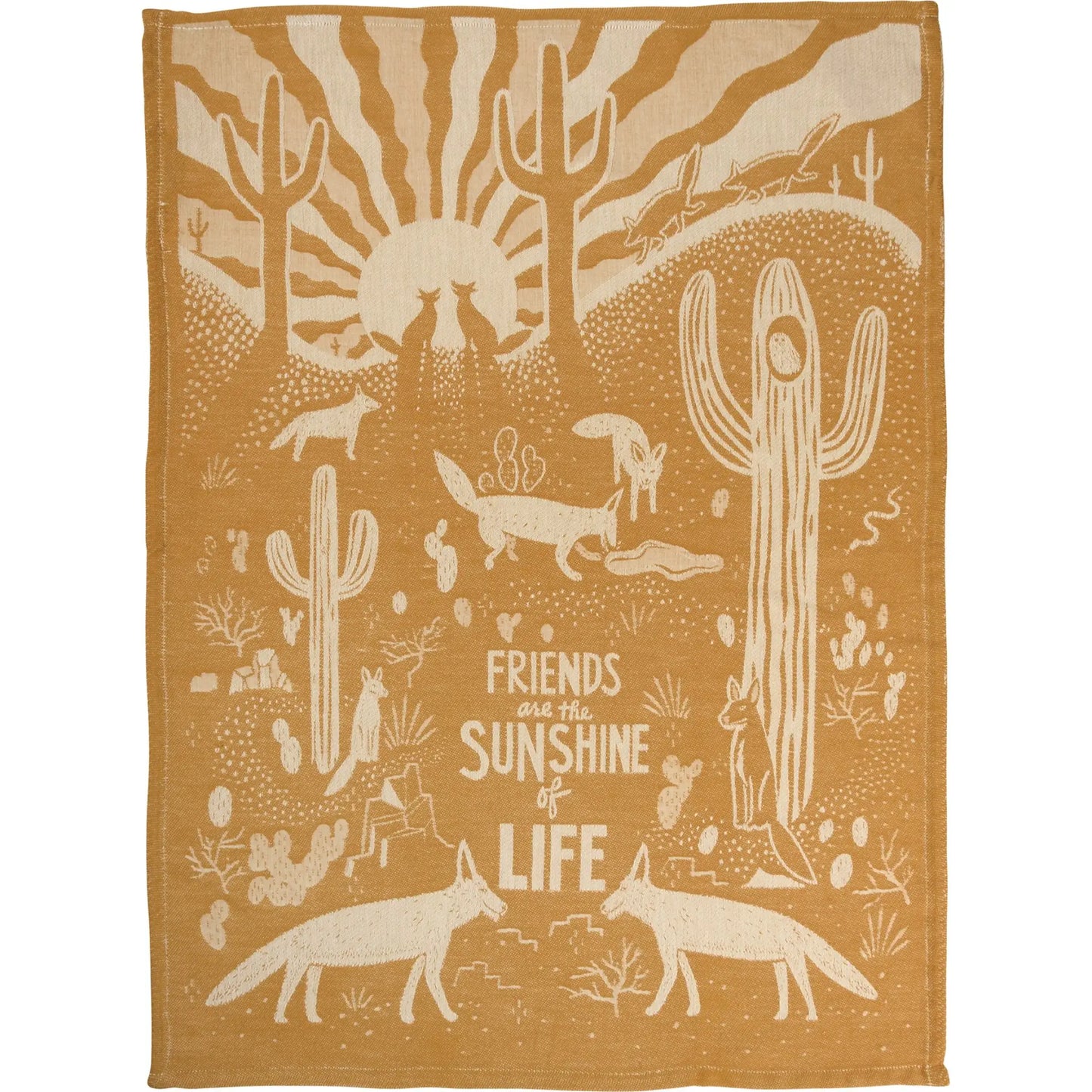 Friends Are The Sunshine Of Life dish towel - Towel