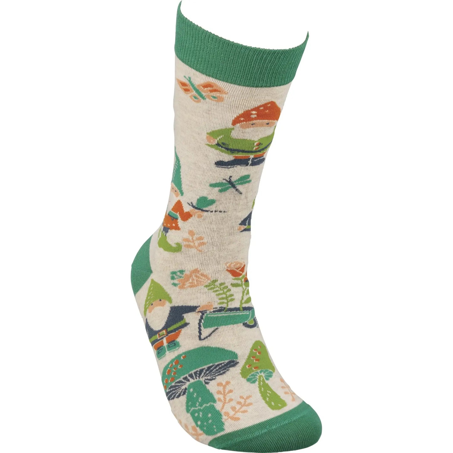 Gardening Gnomes - socks - Socks