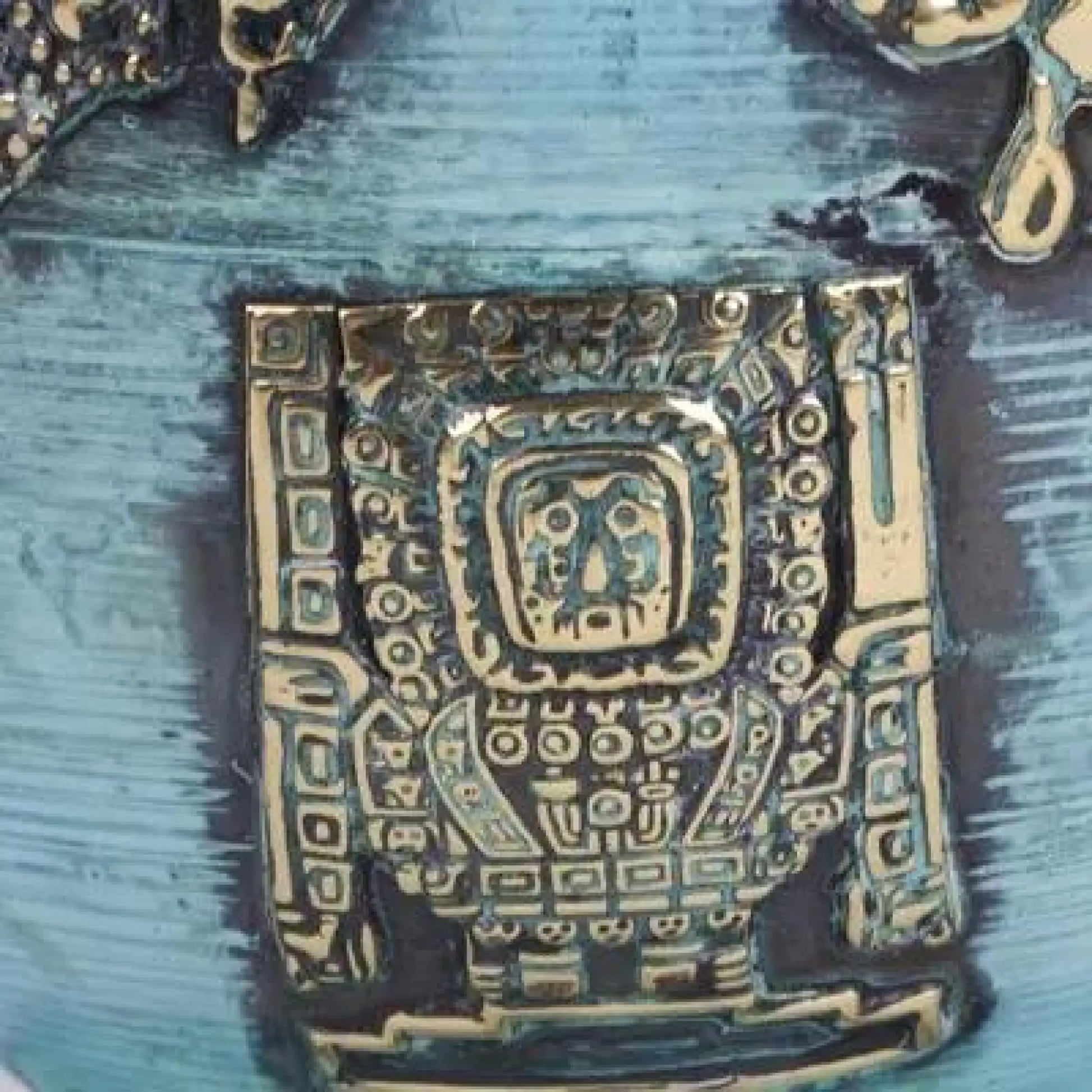 History of Warriors - copper and bronze vase - Art