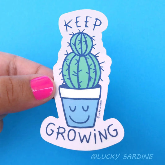 Keep Growing sticker - Sticker