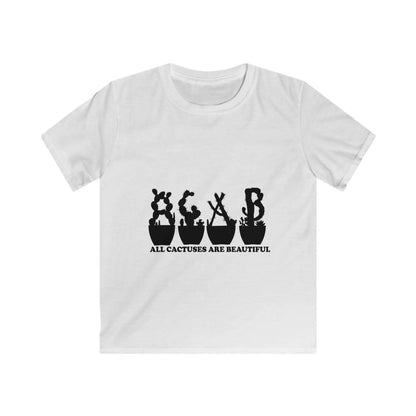 Kids Tee - All Cactuses Are Beautiful - XS / White - clothes