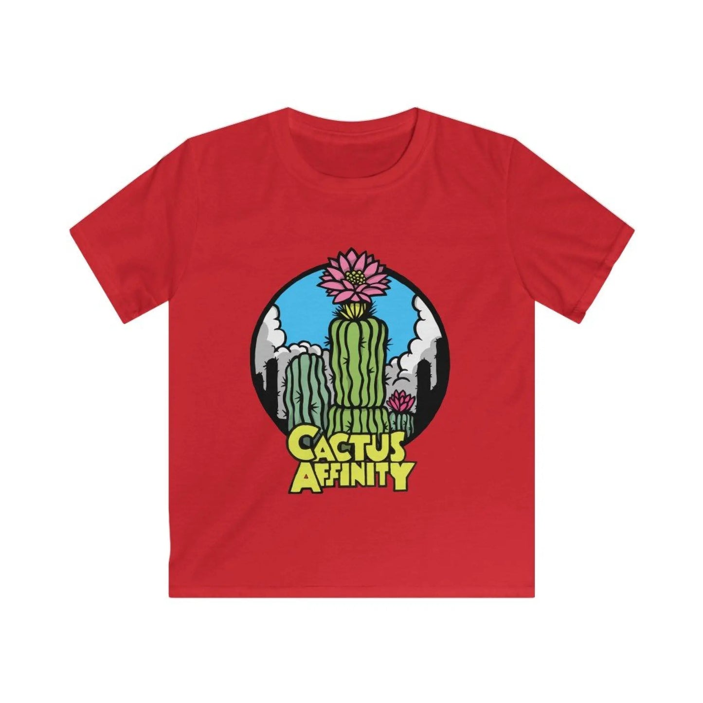 Kids Tee - Logo - L / Red - clothes