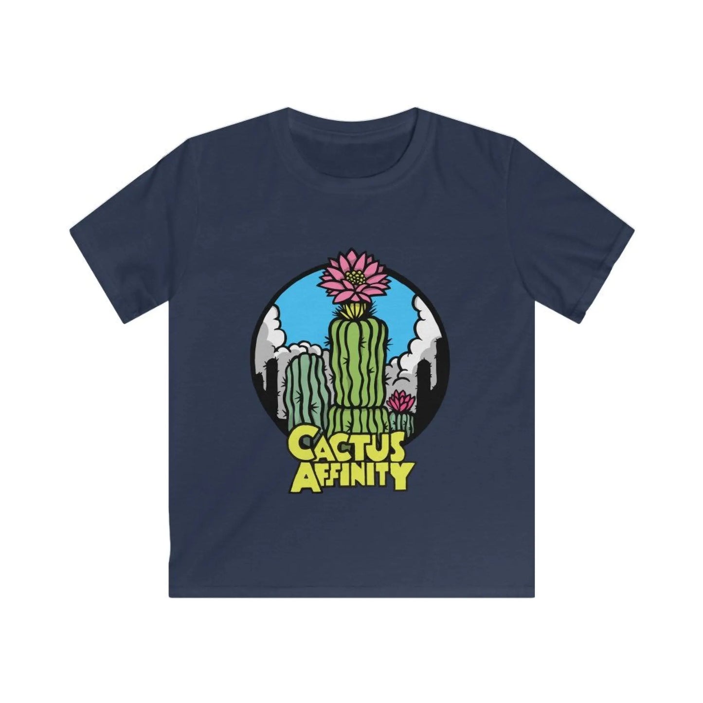 Kids Tee - Logo - XS / Navy - clothes
