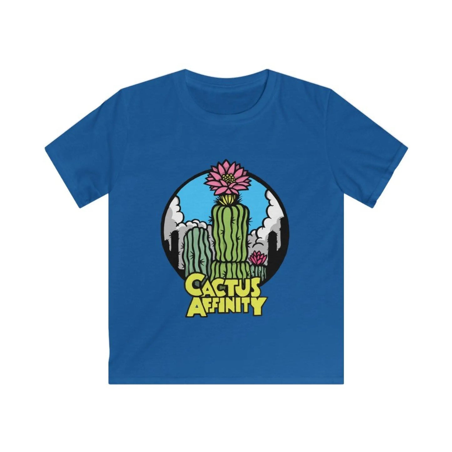 Kids Tee - Logo - XS / Royal - clothes