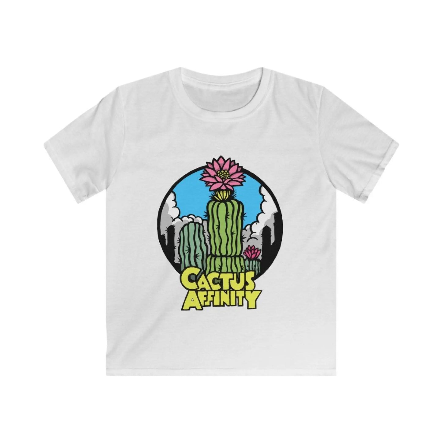 Kids Tee - Logo - XS / White - clothes