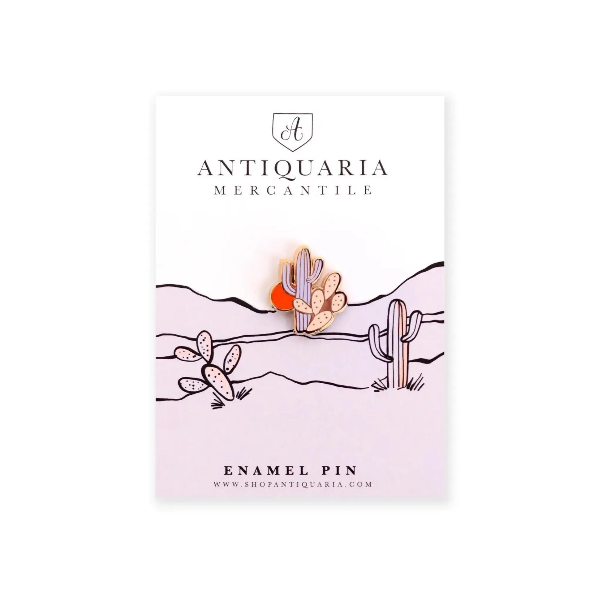 Little Cactuses enamel pin - Pins