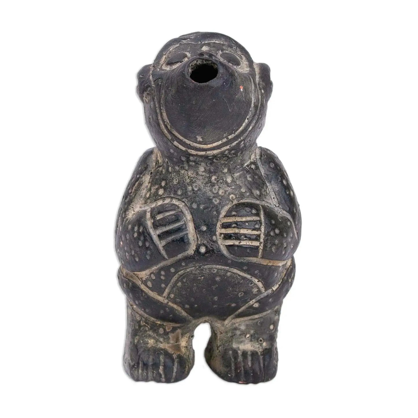 Little Howler Monkey - ceramic figurine - Art